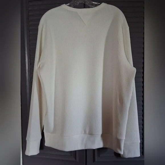 POLO RALPH LAUREN WAFFLE KNIT PULLOVER NWT. LARGE - Picture 3 of 8